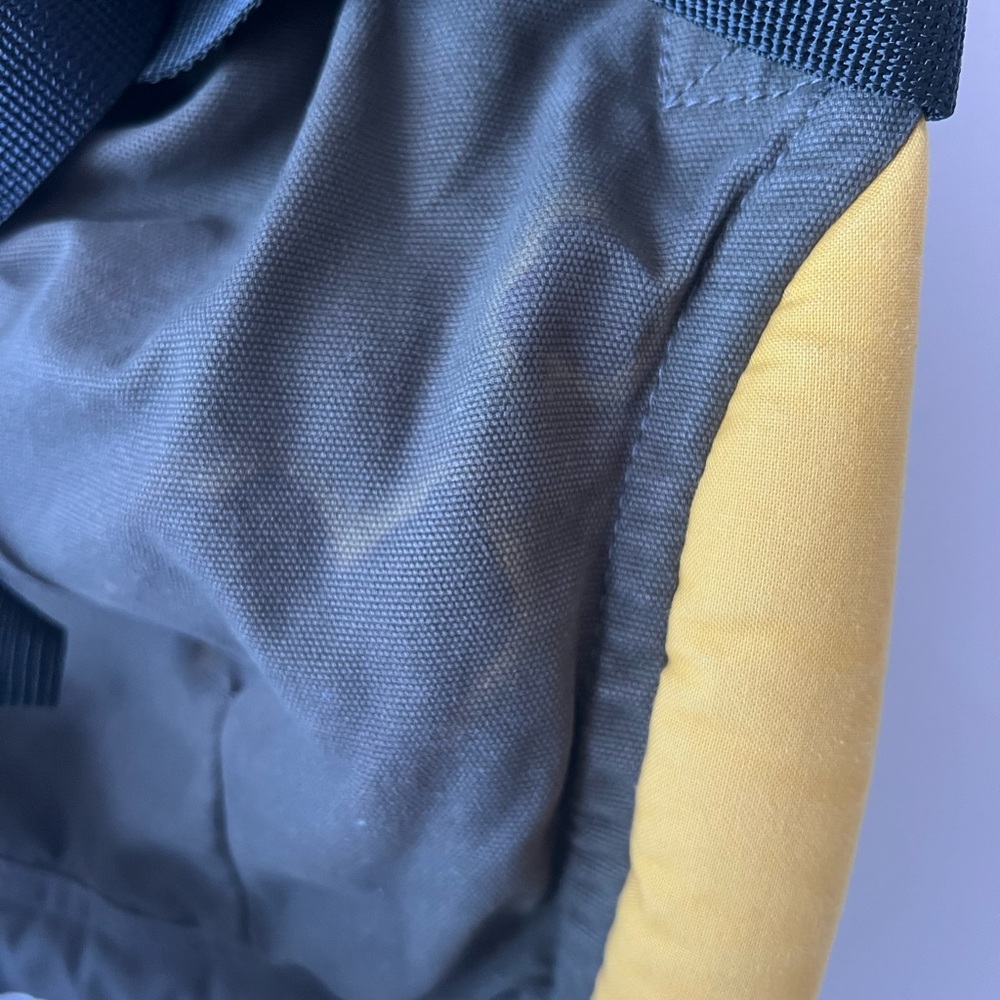 Tula Arrow Pattern Baby Backpack in Gray and Yellow - Picture 5 of 5